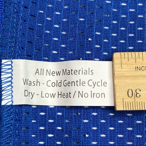 Dog Collar Bandana “TOP DOG” in blue - slips over dog collar New - Picture 4 of 4